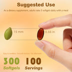 Pumpkin Seed Oil, 300 Softgels